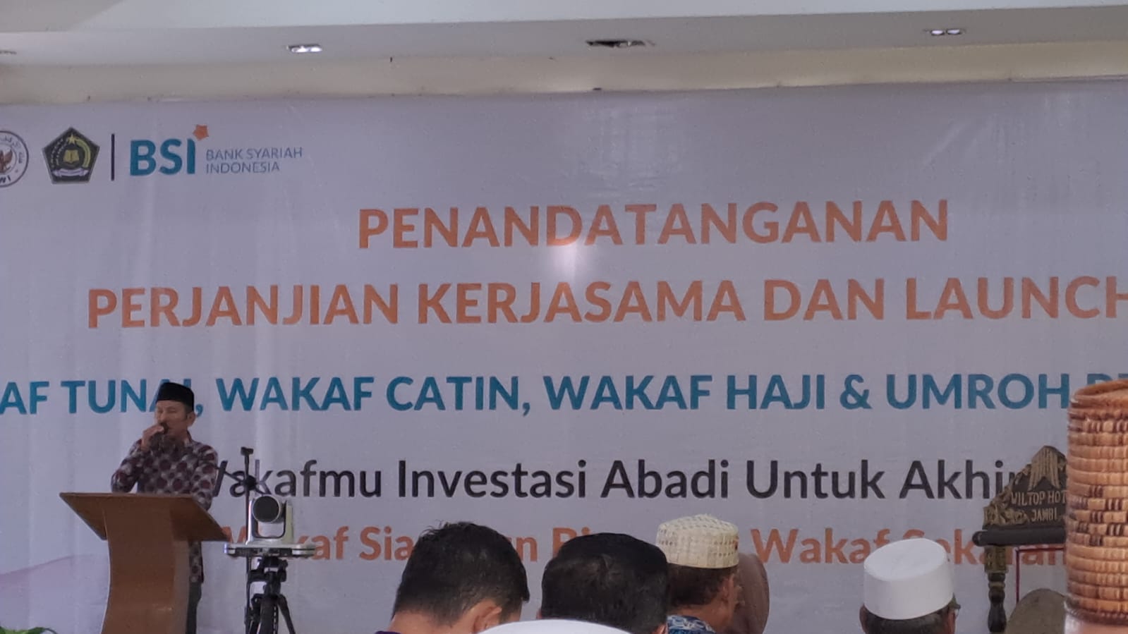 Badan Wakaf Indonesia Provinsi Jambi Selenggarakan Launching
