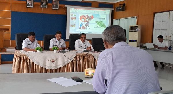 Rapat Koordinasi Percepatan Implementasi Pembangunan Kelapa Sawit Berkelanjutan Provinsi Jambi.