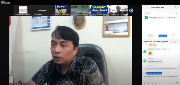 BKD Selengarakan Diskusi dan Sosialisasi PPPK 2024 Secara Live Streaming