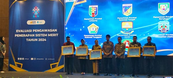 Provinsi Jambi Raih Penghargaan Kategori Baik Untuk Penerapan Sistem Merit