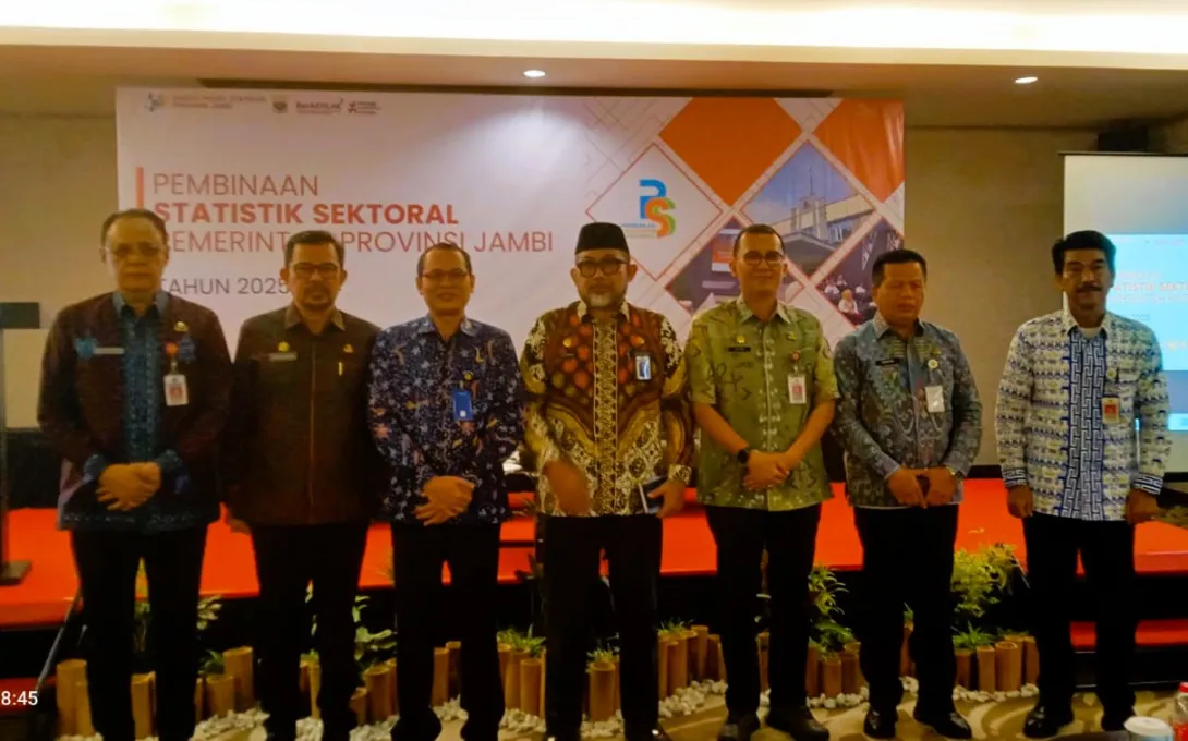Empat Perangkat Daerah Pemprov Jambi Menjadi Lokus Pembinaan Statistik Sektoral